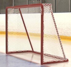 Jääkiekkomaali verkolla