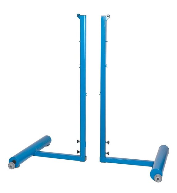 Sulkapallotolppa, pyörillä/siirrettävä